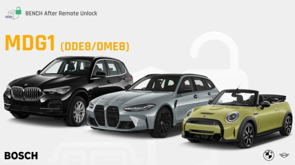 ZFLASH öppnar BMW 2020+ – Remote Unlock för MDG1 nu tillgängligt