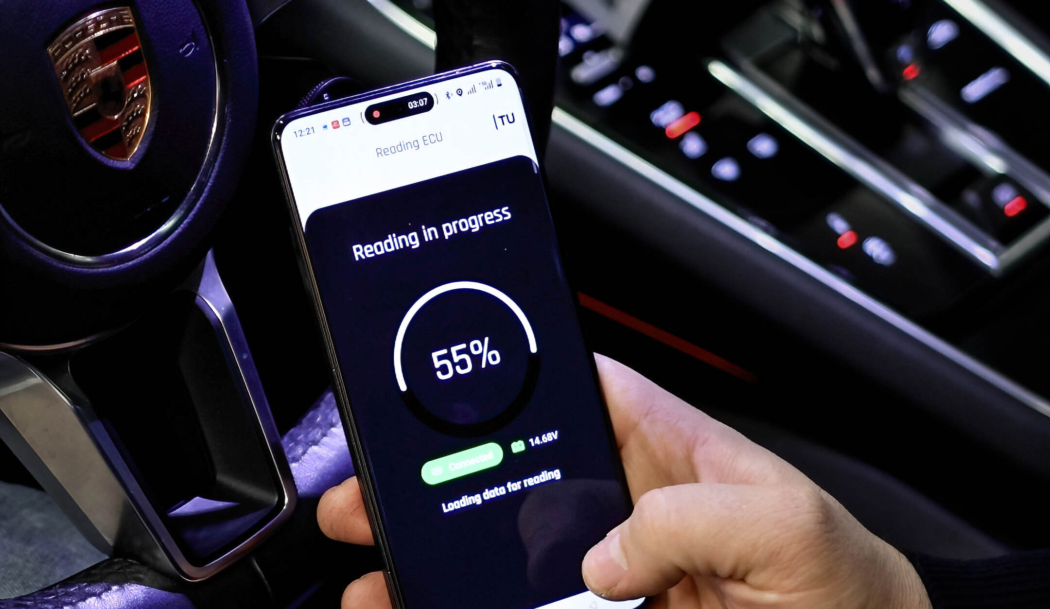 Full kontroll i appen